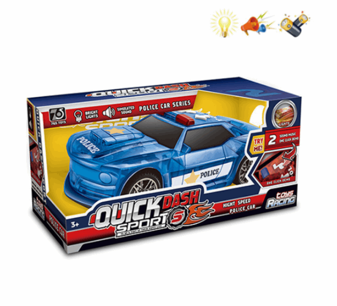 BestToys Light and sound toys Police car