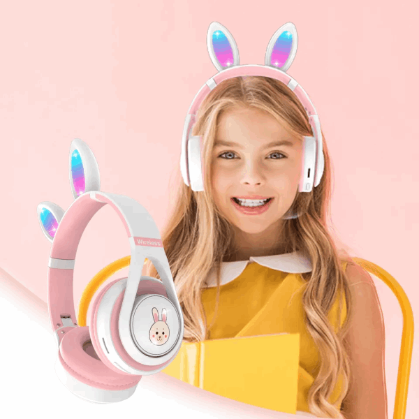 BestToys Էլեկտրոնիկա և աքսեսուարներ High-quality headphones with rabbit ears