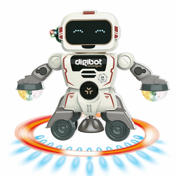 BestToys Light and sound toys Rotating light robot