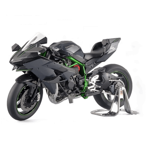 BestToys Коллекционные машинки Металлическая модель мотоцикла: Kawasaki H2R 1:9