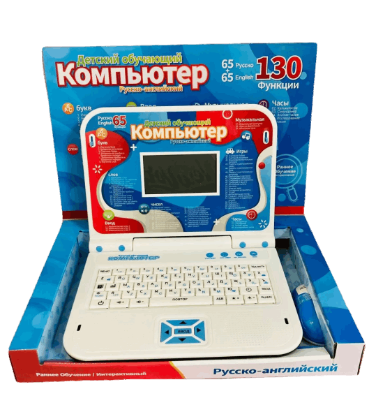 BestToys Զարգացնող և ինտելեկտուալ խաղեր Children's computer: 130 functions (En-Ru)