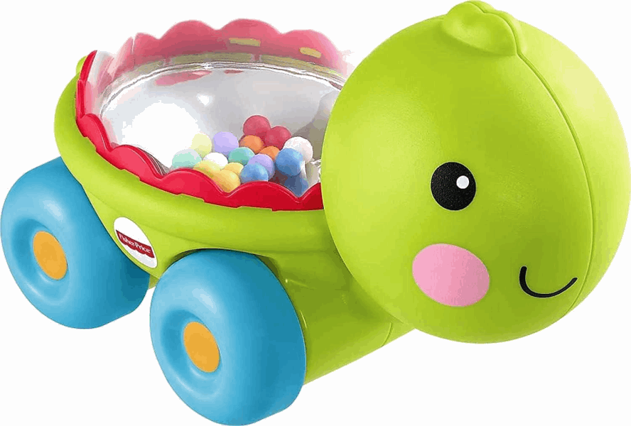 BestToys Շխկշխկան խաղալիքներ Turtle With Ball l Fisher-Price