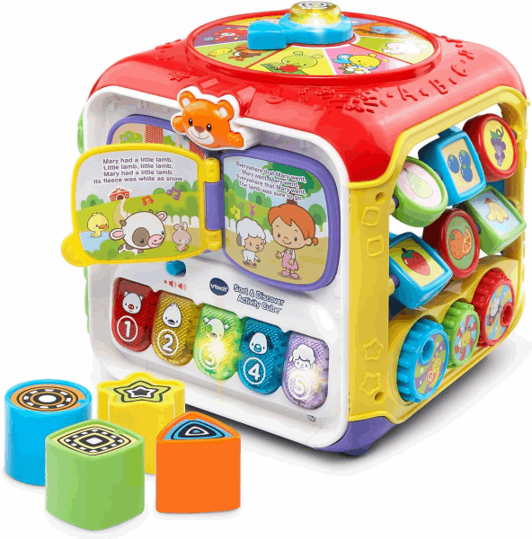 Vtech Զարգացնող և ինտելեկտուալ խաղեր Sort and Discover Activity Cube l Vtech