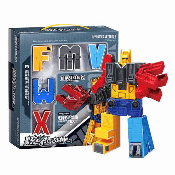 BestToys Robots and transformers Robot Transformer Letters