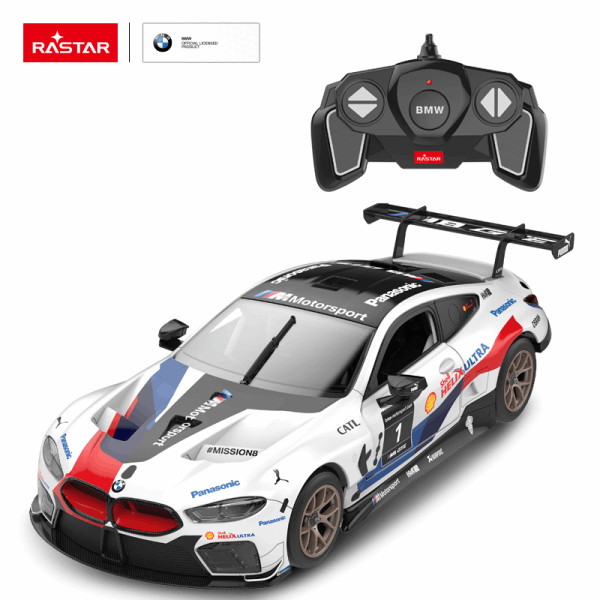 Rastar Radio control cars R/c 1:18 BMW M8 GTE constructor-car RaStar