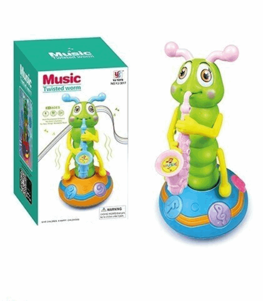 BestToys Լուսային և ձայնային խաղալիքներ Լուսաձայանյին թրթուռ՝ սաքսաֆոնով