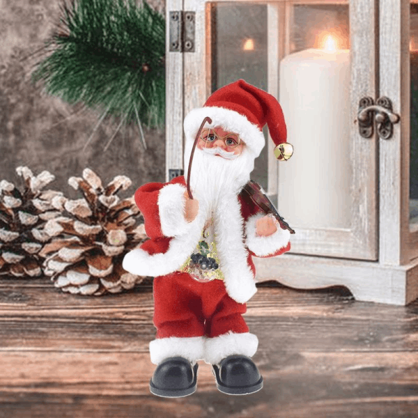 BestToys Ամանորյա խաղալիքներ Santa with violin