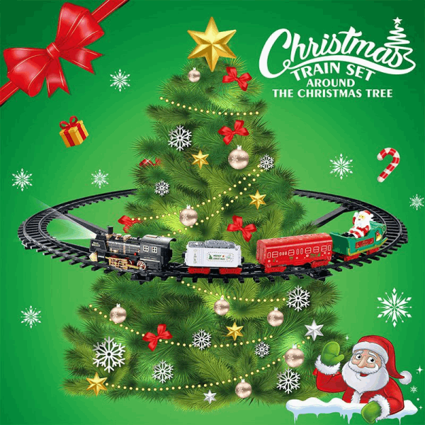 BestToys Radio control trains Christmas tree train