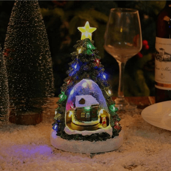 BestToys Ամանորյա խաղալիքներ Souvenir house in the Christmas tree