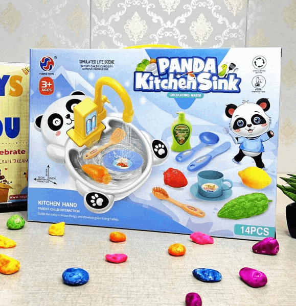 BestToys Kitchens and sinks Water operated sink panda