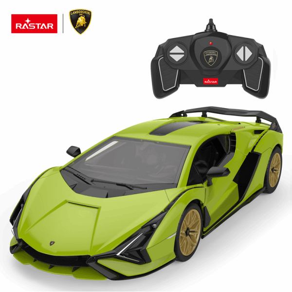 Rastar Радиоуправляемые машины Конструктор Lamborghini Sian 1:18 с дистанционным управлением Car RaStar