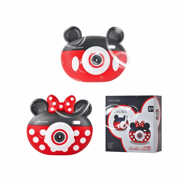 BestToys Զվարճալի խաղեր և խաղալիքներ Bubble Camera: Minnie Mouse