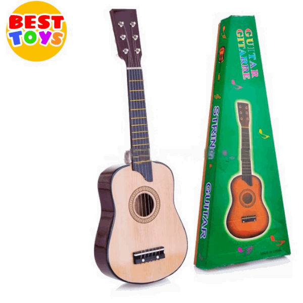 BestToys Լարային երաժշտական գործիքներ Large wooden guitar