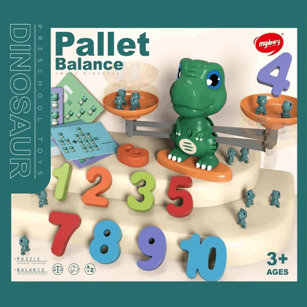 BestToys Զարգացնող և ինտելեկտուալ խաղեր Balance game Dinosaurus