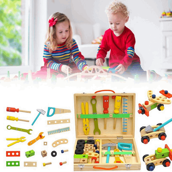 BestToys Tools Wooden tools set model № 1