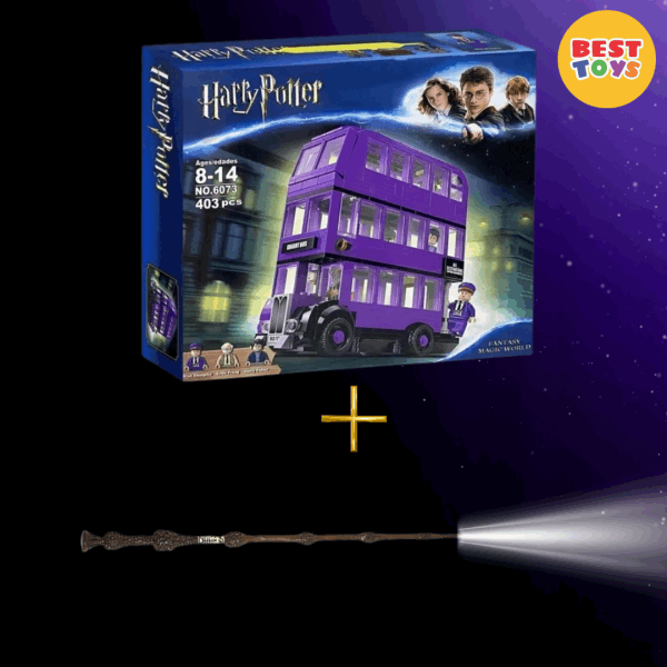 BestToys Այլ ապրանքներ Harry Potter հավաքածու՝ կախարդական փայտիկ և կոնստրուկտոր