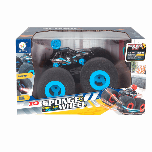 BestToys Radio control cars Remote control jeep with sponge wheels