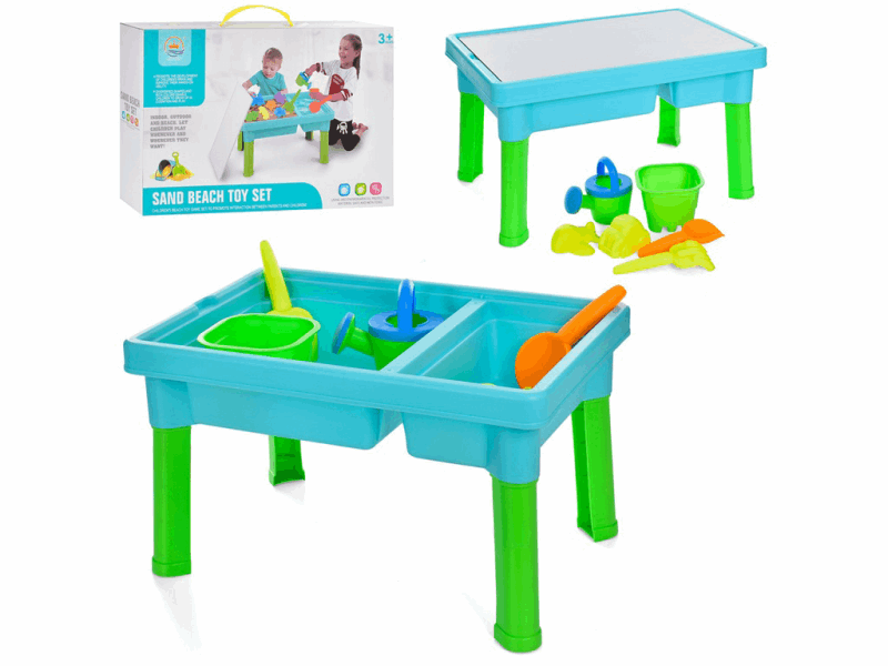 BestToys Tables for Lego Sand play table 21 pcs