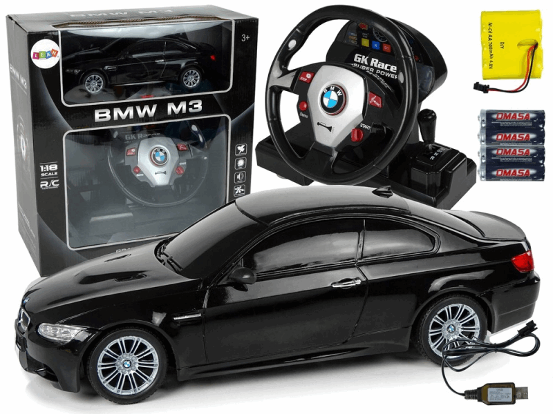 BestToys Radio control cars Remote control BMW with steering wheel