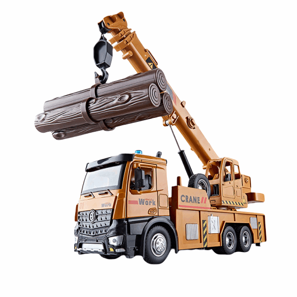 BestToys Collection cars Metal construction crane