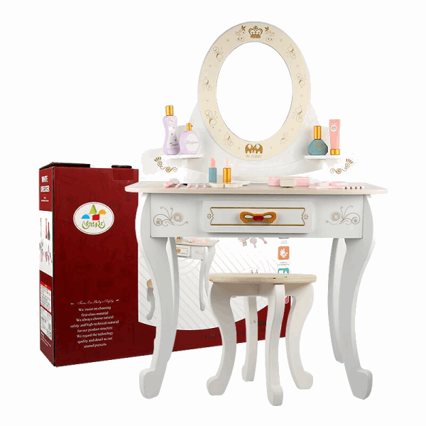 BestToys Toilet sets Children's wooden dressing table № 2