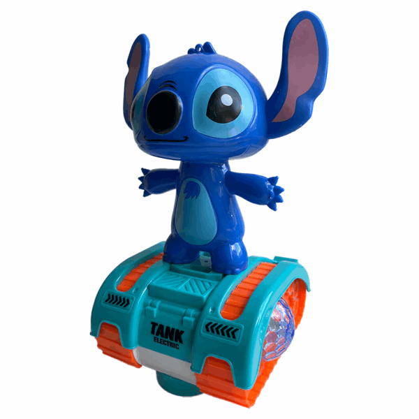 BestToys Light and sound toys Musical Stich with tank