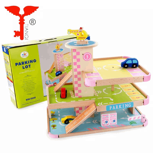 BestToys Մանկական մեքենաներ Wooden parking