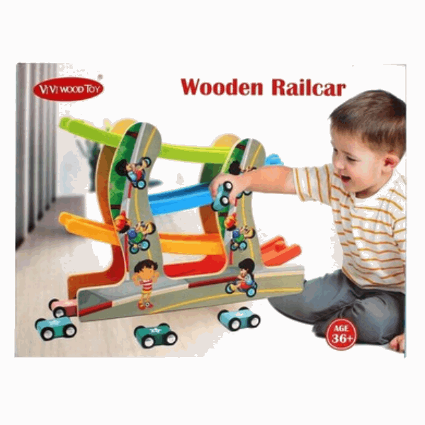 BestToys Մանկական մեքենաներ Wooden parking