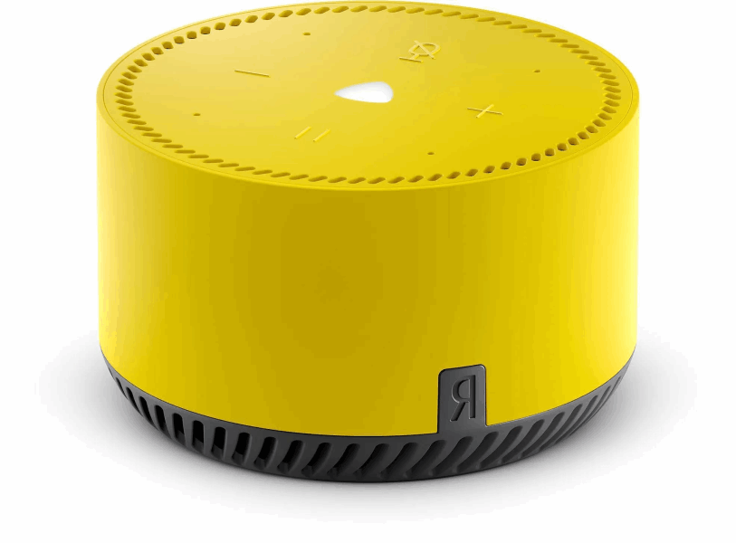 Yandex Էլեկտրոնիկա և աքսեսուարներ Yandex Station Light խելացի դինամիկ (դեղին)