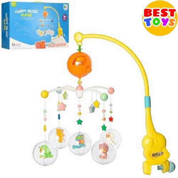 BestToys Мобили Музыкальная колыбельная игрушка на 14 песен