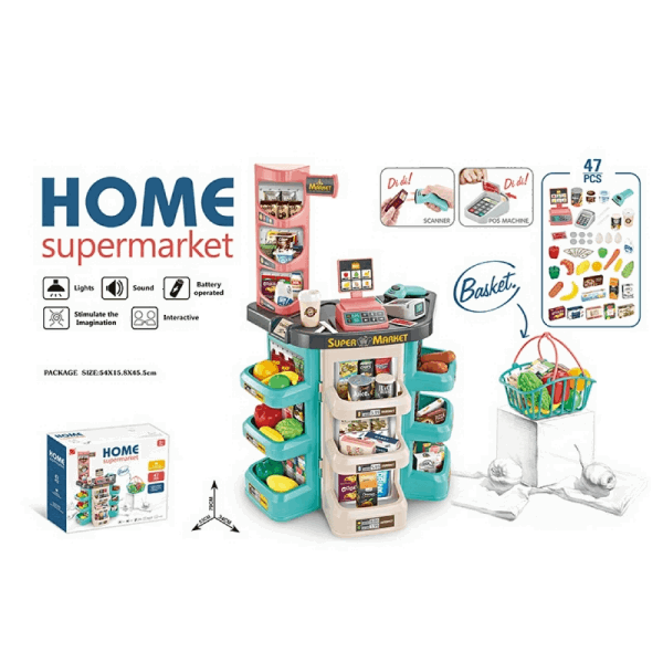 BestToys Kitchens and sinks Home supermarket model № 6