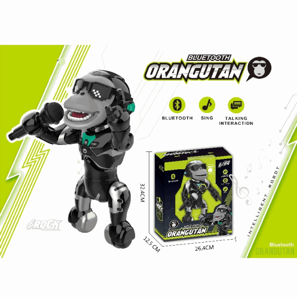 BestToys Robots and transformers Interactive monkey