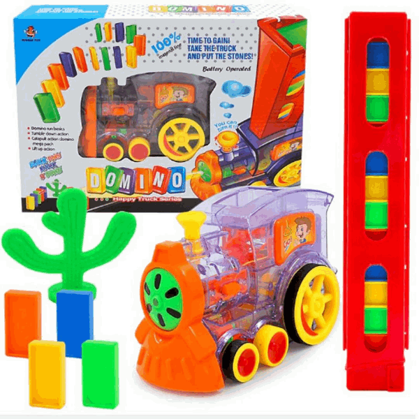 BestToys Light and sound toys Train with dominoes