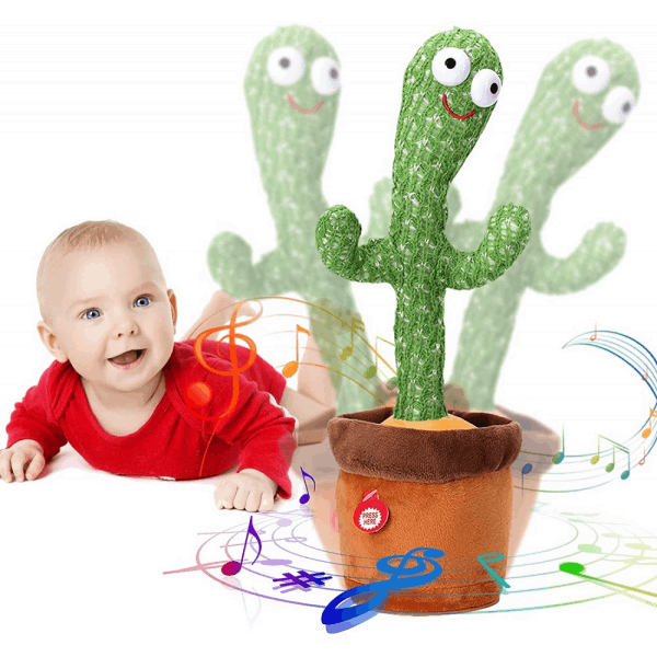 BestToys Զվարճալի խաղեր և խաղալիքներ A dancing and repeating cactus