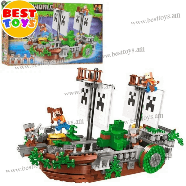 BestToys Lego կոնստրուկտորներ Կոնստրուկտոր My World 630 կտոր