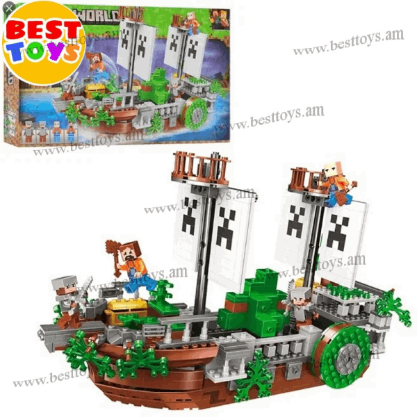 BestToys Конструкторы Лего Конструктор Мой Мир 630 деталей