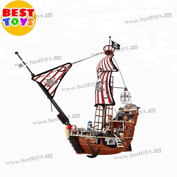 BestToys Lego կոնստրուկտորներ Կոնստրուկտոր Pirate Series 579 կտոր