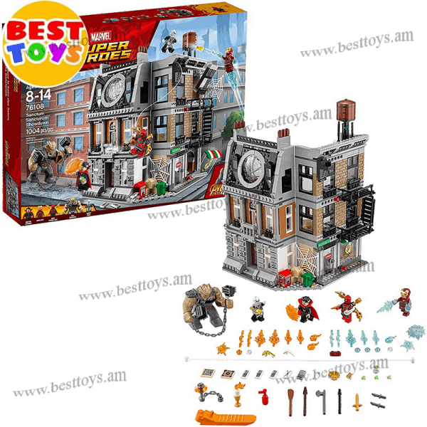 BestToys Lego կոնստրուկտորներ Կոնստրուկտոր Supreme Hero 1044 կտոր