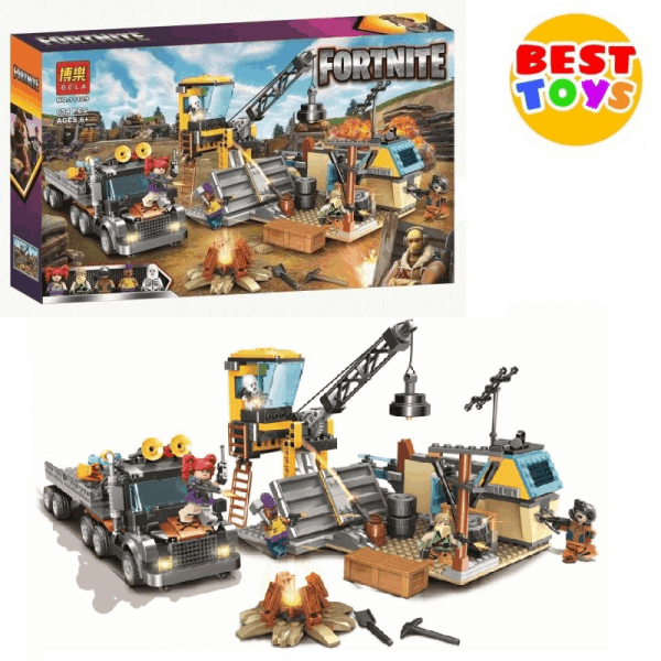 BestToys Lego constructors Constructor Fortnite 654 pieces