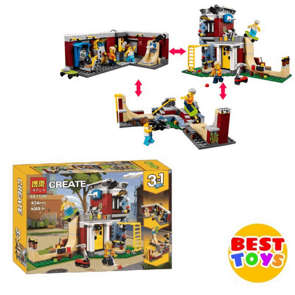 BestToys Конструкторы Лего Конструктор Create 434 детали