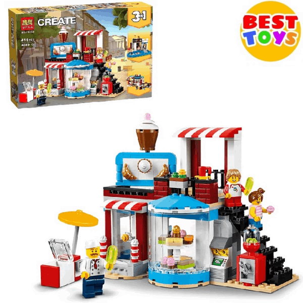 BestToys Lego կոնստրուկտորներ Կոնստրուկտոր Create 410 կտոր