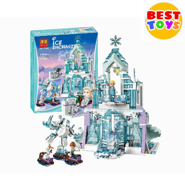 BestToys Lego կոնստրուկտորներ Կոնստրուկտոր Ice Enchanted 709 կտոր