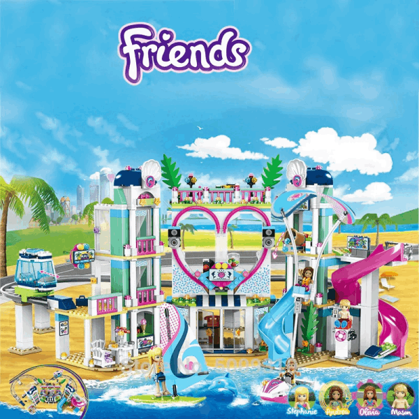 BestToys Конструкторы Лего Сказочный город у озера Friends большой 3018