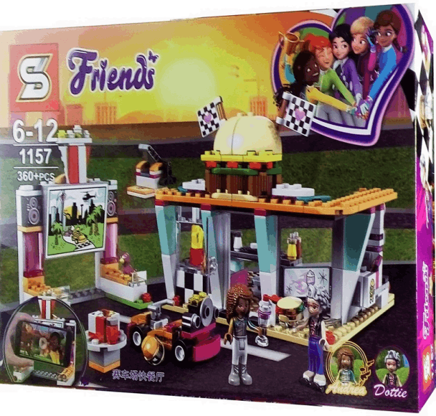 BestToys Lego constructors Constructor Friends 360 pieces