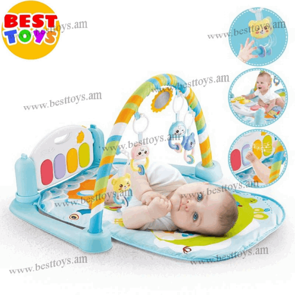 BestToys Փոքրիկների խաղալիքներ Նորածնի երաժշտական խաղագորգ մոդել № 2