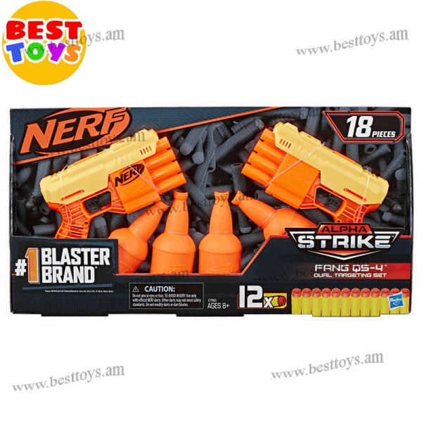 Nerf Nerf Բլաստեր Nerf Fang QS-4 մոդել 1