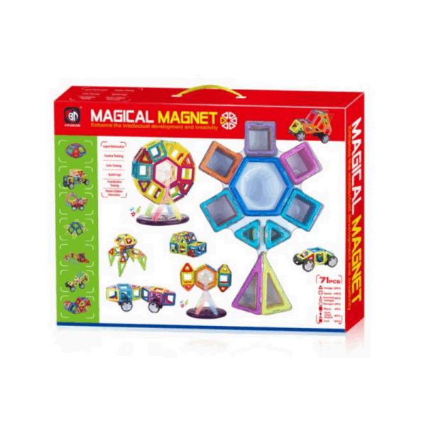 BestToys Магнитные конструкторы Магнитный конструктор 71 шт.