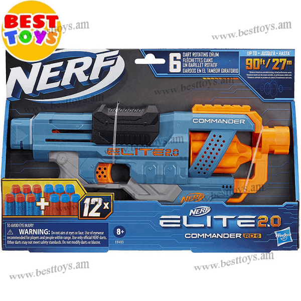 Nerf Nerf Բլաստեր Nerf 2.0 Commander RD մոդել 1