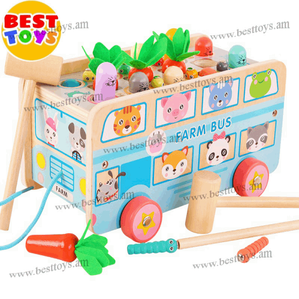 BestToys Փոքրիկների խաղալիքներ Խփիր որդին