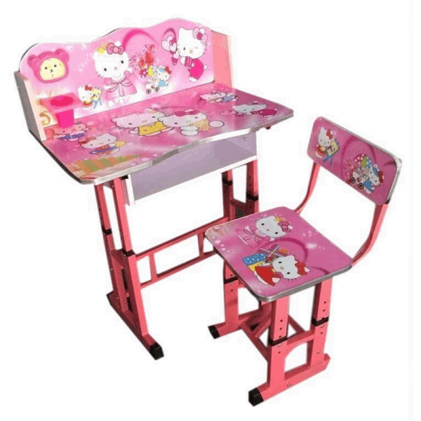 BestToys Educating tables Children's desk with chair Hello Kitty